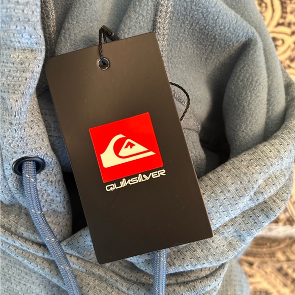 NWT Quicksilver light blue sweatshirt size extra large - Picture 6 of 8